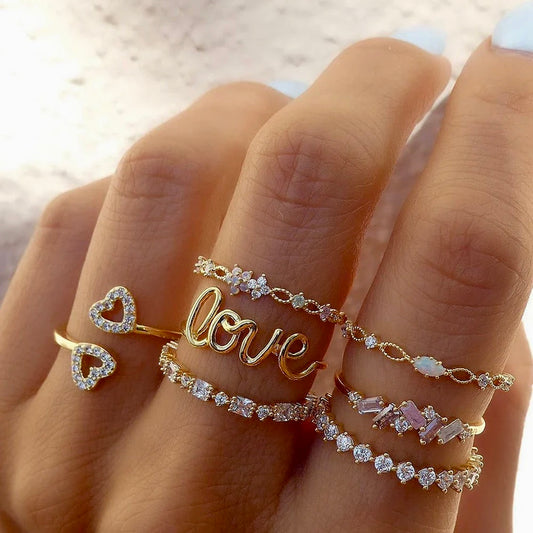 Timeless Love Ring Set