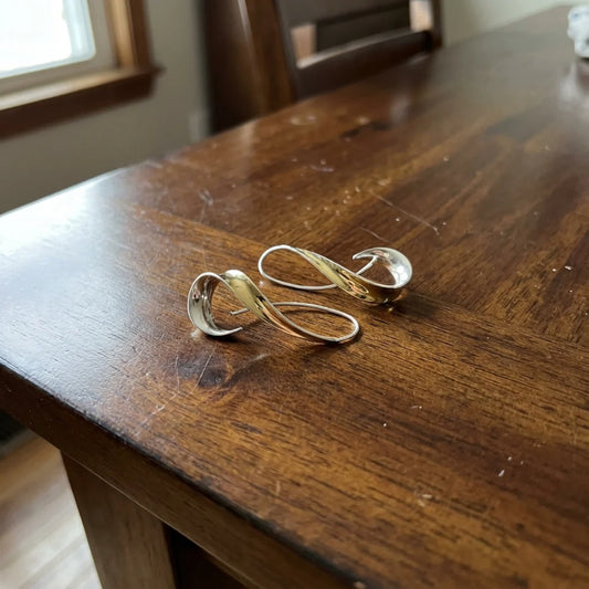 Modern Swirl Earrings