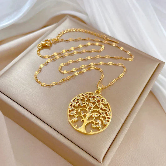 Roots of Life Intricate Necklace