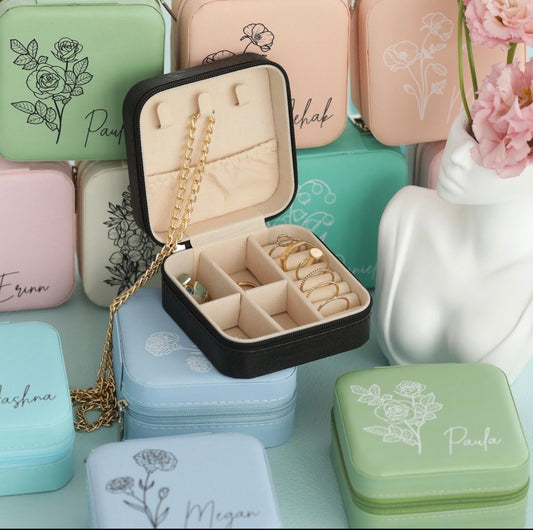 Customized Leather Jewelry Boxes