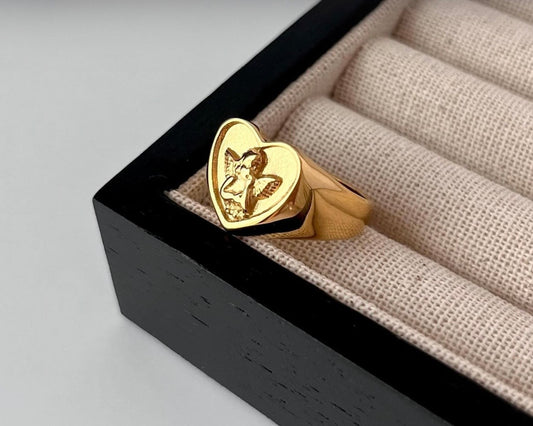 Angel Heart Ring
