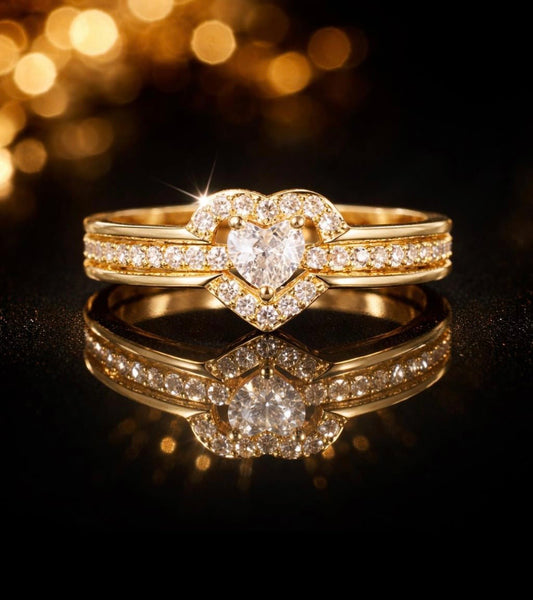 At the Heart of It CZ Ring