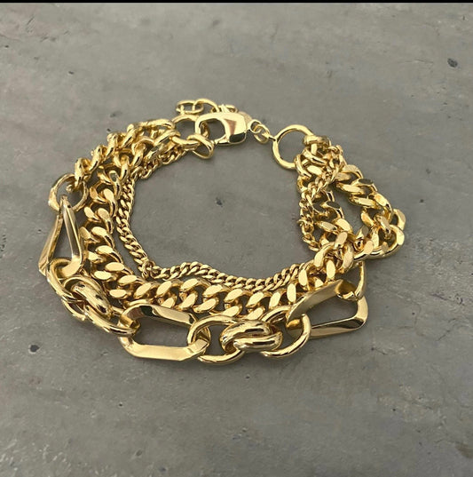 Multi Layer Chain Bracelet