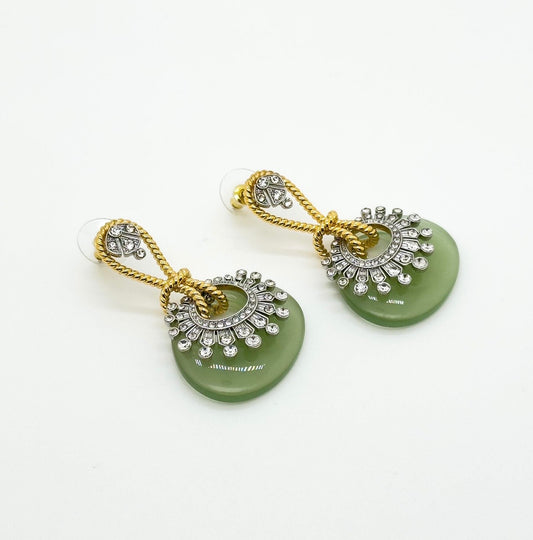 Deco Drop Resin Earrings